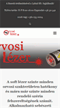 Mobile Screenshot of orvosilezer.hu
